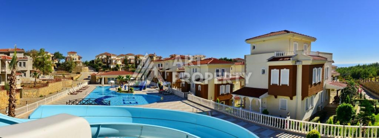 Триплекс вилла 3+1 в комплексе с инфраструктурой в районе Инжекум - Ракурс 12