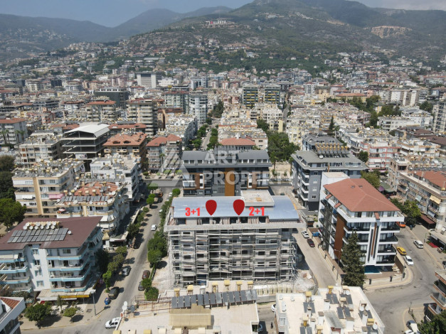 Квартира 3+1 всего 300 метров от моря в центре Аланьи - Ракурс 2