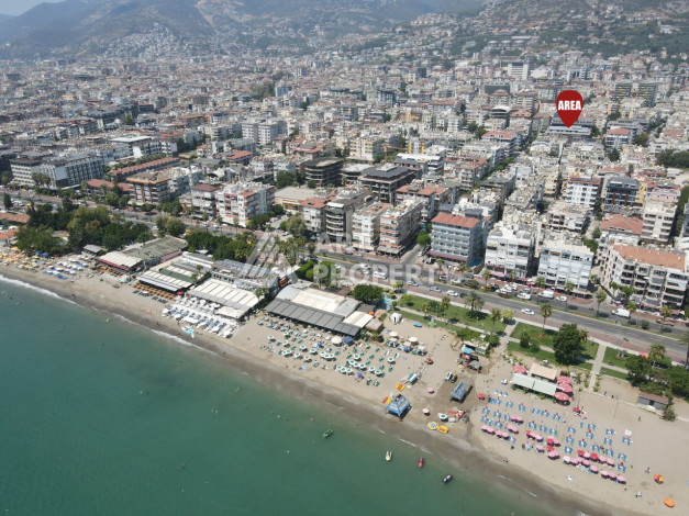 Квартира 3+1 всего 300 метров от моря в центре Аланьи - Ракурс 4