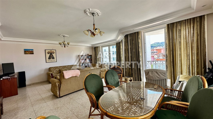 Уютная большая квартира 3+1 в центре Аланьи - Ракурс 12