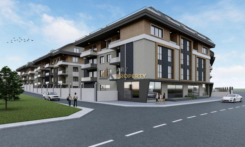 Шикарный новый проект на огромной площади в районе Оба, 50-197 м2 - Ракурс 13