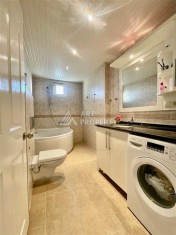 Невероятные апартаменты 4+1 в зеленом районе Тосмур - Ракурс 12