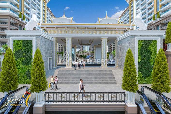 Премиальные апартаменты 1+1 в новом комплексе с полной инфраструктурой в районе Махмутлар - Ракурс 3