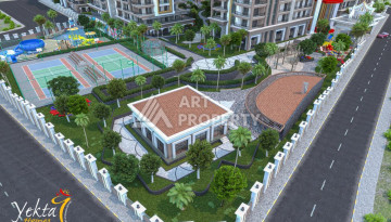 Премиальные апартаменты 1+1 в новом комплексе с полной инфраструктурой в районе Махмутлар - Ракурс 6
