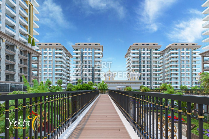 Премиальные апартаменты 1+1 в новом комплексе с полной инфраструктурой в районе Махмутлар - Ракурс 6
