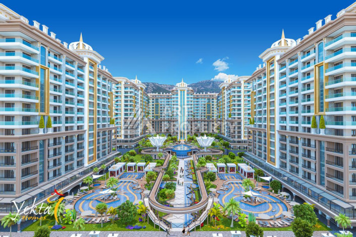 Премиальные апартаменты 1+1 в новом комплексе с полной инфраструктурой в районе Махмутлар - Ракурс 11