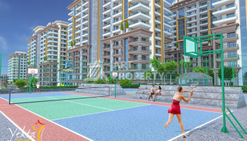 Премиальные апартаменты 1+1 в новом комплексе с полной инфраструктурой в районе Махмутлар - Ракурс 13