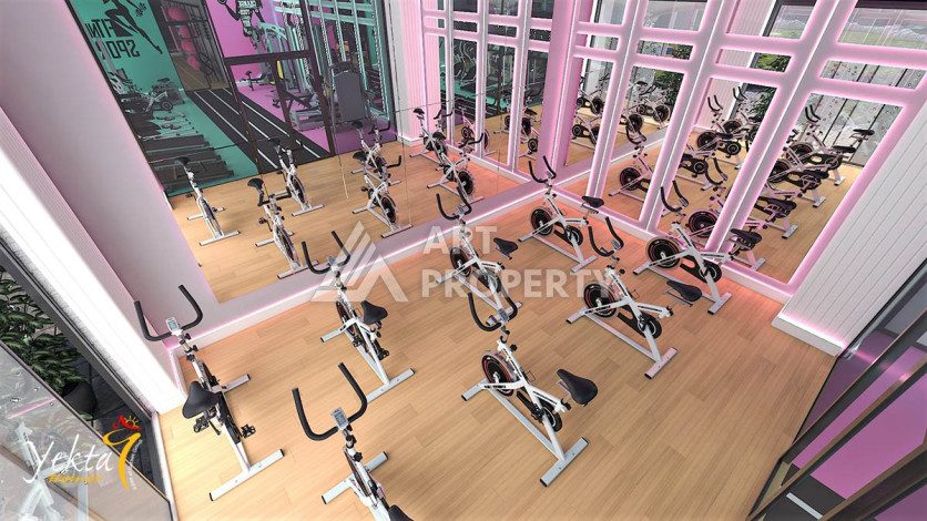 Премиальные апартаменты 1+1 в новом комплексе с полной инфраструктурой в районе Махмутлар - Ракурс 14