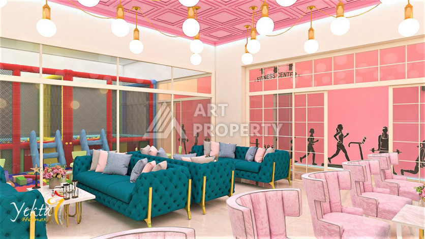 Премиальные апартаменты 1+1 в новом комплексе с полной инфраструктурой в районе Махмутлар - Ракурс 15