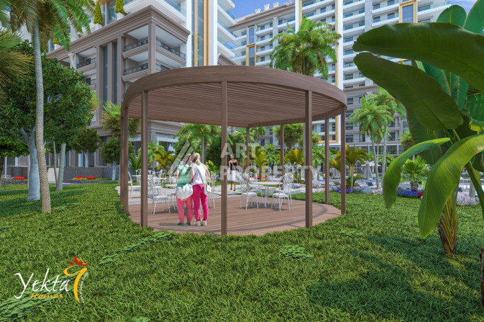 Премиальные апартаменты 1+1 в новом комплексе с полной инфраструктурой в районе Махмутлар - Ракурс 19