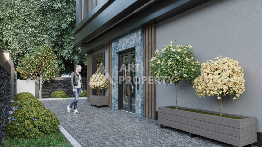 Квартира 1+1 в новом комплексе в центре Аланьи - Ракурс 4