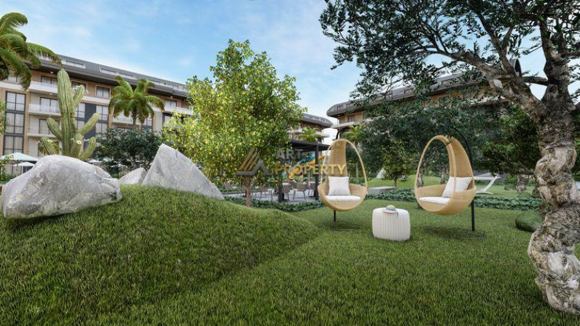 Шикарный новый проект на огромной площади в районе Оба, 50-197 м2 - Ракурс 20