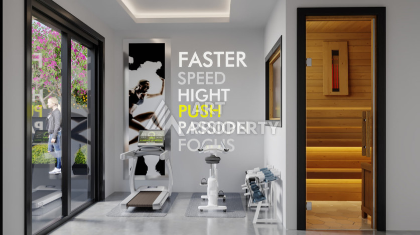 Квартира 1+1 в новом комплексе в центре Аланьи - Ракурс 8