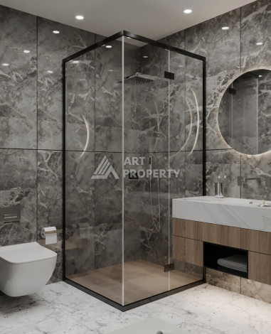 Квартира 1+1 в новом комплексе в центре Аланьи - Ракурс 9