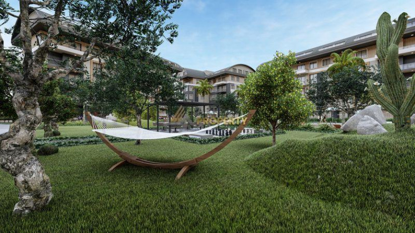 Шикарный новый проект на огромной площади в районе Оба, 50-197 м2 - Ракурс 22