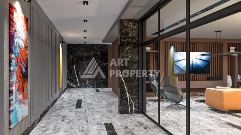 Апартаменты 2+1 в элитном районе Каргыджак - Ракурс 11