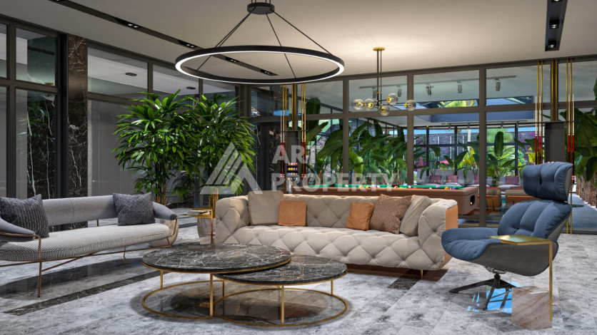 Апартаменты 2+1 в элитном районе Каргыджак - Ракурс 18