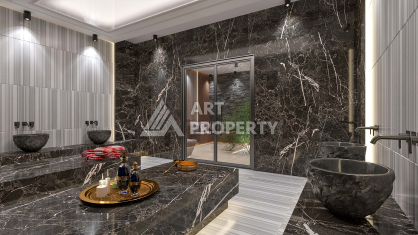 Апартаменты 2+1 в элитном районе Каргыджак - Ракурс 22