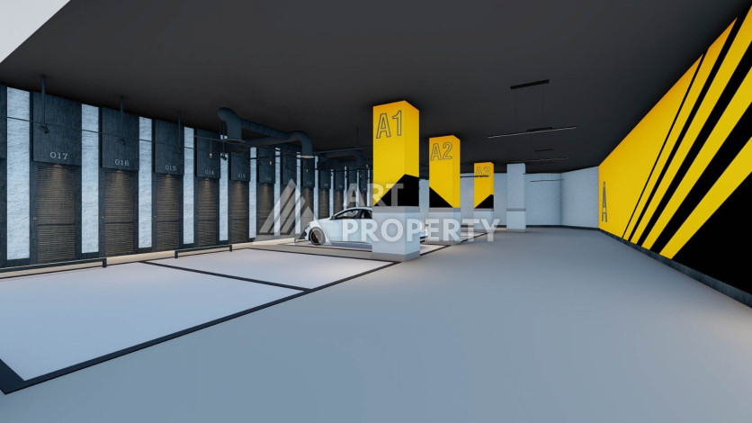 Апартаменты 2+1 в элитном районе Каргыджак - Ракурс 33