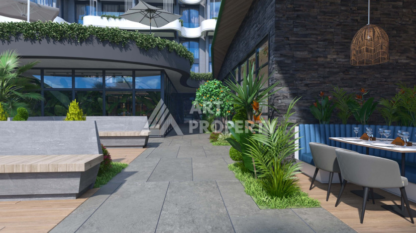 Апартаменты 2+1 в элитном районе Каргыджак - Ракурс 41