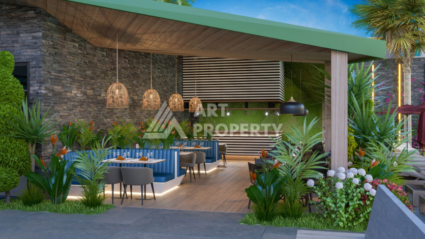 Апартаменты 2+1 в элитном районе Каргыджак - Ракурс 42