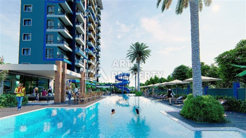 Продуманные апартаменты 2+1 в комплексе с пятизвездочной инфраструктурой в районе Махмутлар - Ракурс 3