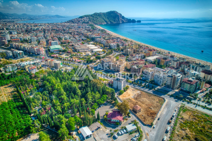 Новый комплекс с большими планировками квартир в самом центре Алании - Ракурс 5