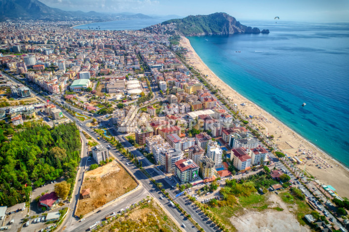 Новый комплекс с большими планировками квартир в самом центре Алании - Ракурс 8