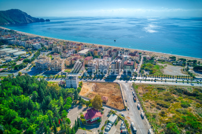 Новый комплекс с большими планировками квартир в самом центре Алании - Ракурс 9