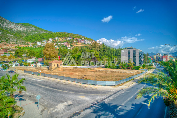 Новый комплекс с большими планировками квартир в самом центре Алании - Ракурс 11