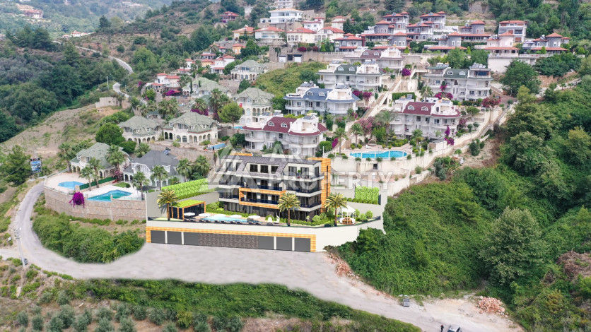 Строящийся жилой комплекс в районе Тепе - Ракурс 6