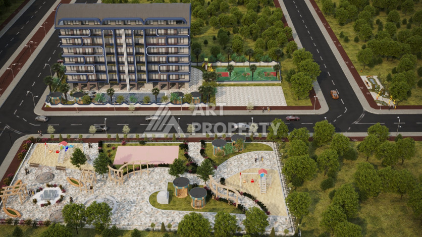 Новый проект на начальной стадии строительства в Газипаша - Ракурс 6