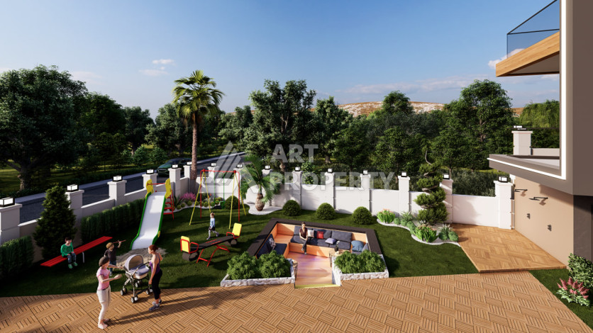 Инвистиционный проект на начальной стадии строительства  в Газипаша - Ракурс 2