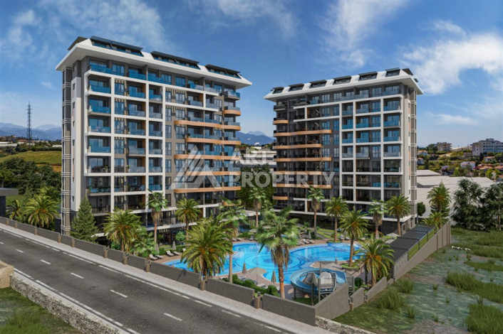 Элегантные апартаменты 1+1 в тихом районе Авсаллар - Ракурс 2