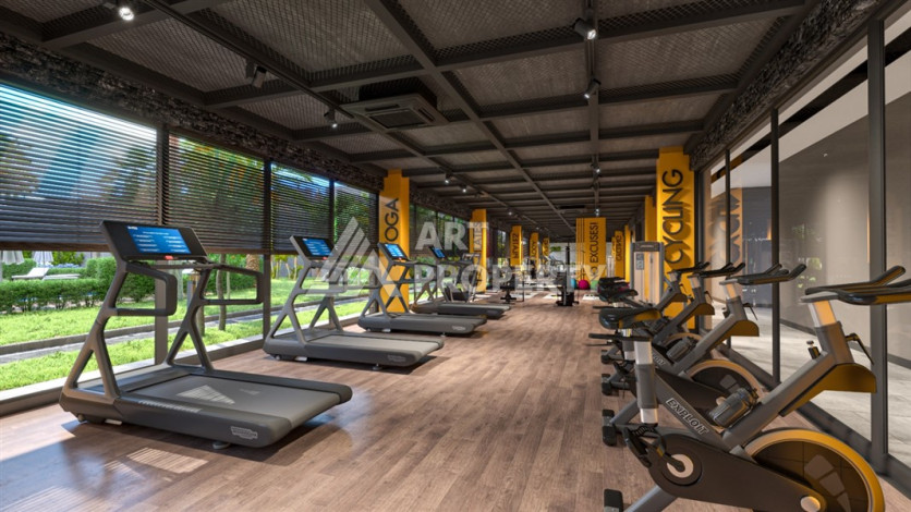 Элегантные апартаменты 1+1 в тихом районе Авсаллар - Ракурс 6