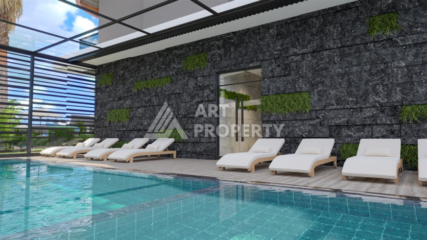 Элегантные апартаменты 1+1 в тихом районе Авсаллар - Ракурс 7