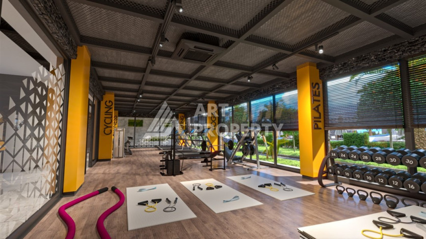 Элегантные апартаменты 1+1 в тихом районе Авсаллар - Ракурс 8