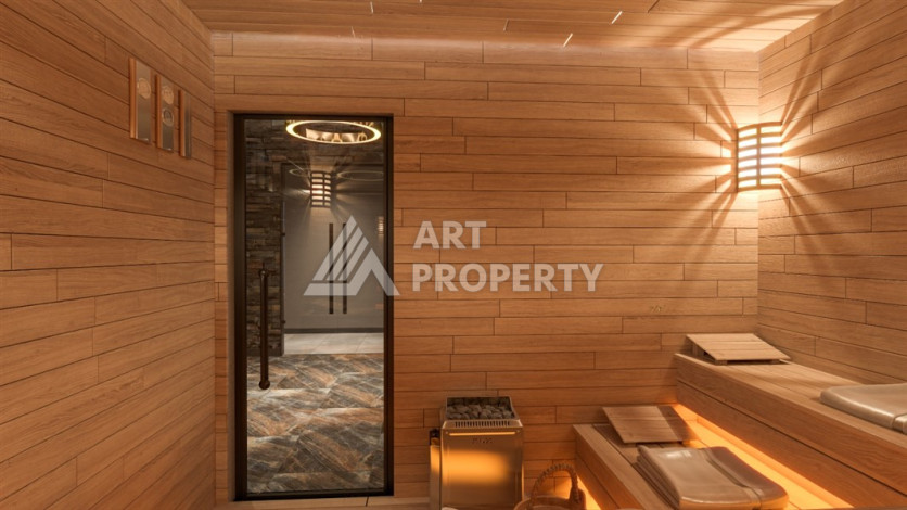 Элегантные апартаменты 1+1 в тихом районе Авсаллар - Ракурс 10