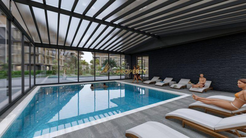 Шикарный новый проект на огромной площади в районе Оба, 50-197 м2 - Ракурс 43