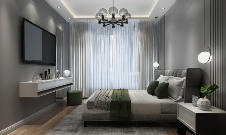 Прекрасный проект комплекса на завершающем этапе строительства с широкой инфраструктурой в центре района Оба, 45-229 м2 - Ракурс 3