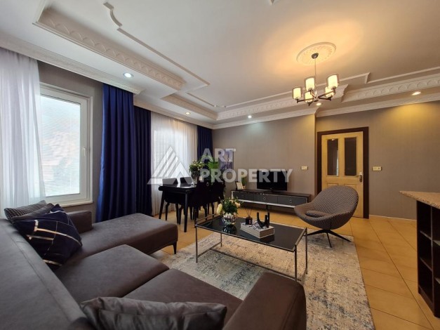 Уютная квартира 2+1 с мебелью и техникой в центре Аланьи - Ракурс 5