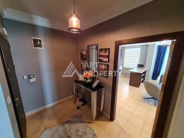 Уютная квартира 2+1 с мебелью и техникой в центре Аланьи - Ракурс 11