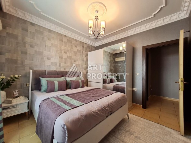 Уютная квартира 2+1 с мебелью и техникой в центре Аланьи - Ракурс 14