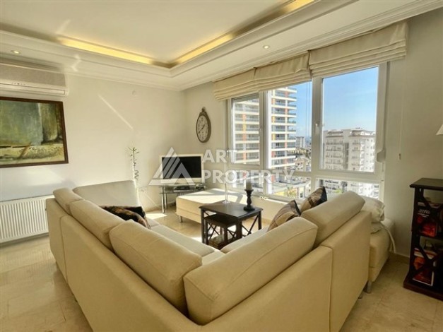 Светлая квартира 2+1 в стильном комплексе в центре Алании - Ракурс 8