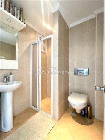 Светлая квартира 2+1 в стильном комплексе в центре Алании - Ракурс 13