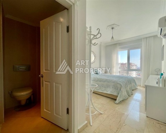 Светлая квартира 2+1 в стильном комплексе в центре Алании - Ракурс 14