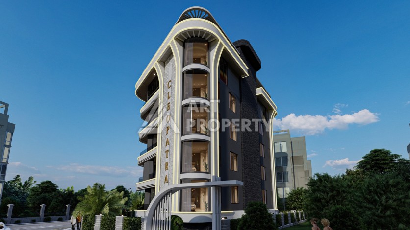 Новый стильный проект  в центре Алании - Ракурс 6