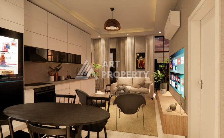 Новый комплекс всего 50 метров к морю в ценре Алании - Ракурс 5