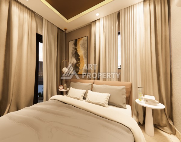 Новый комплекс всего 50 метров к морю в ценре Алании - Ракурс 6