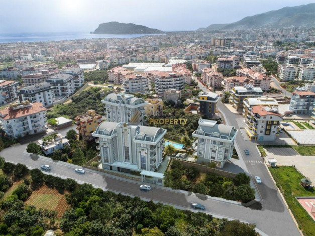 Прекрасный проект комплекса на завершающем этапе строительства с широкой инфраструктурой в центре района Оба, 45-229 м2 - Ракурс 15